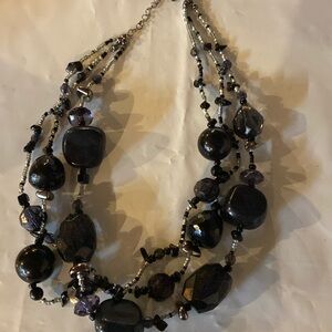 Black necklace